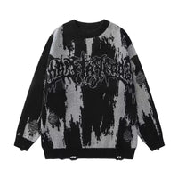 WOVENAURA Oxide Knit Crewneck Sweatshirt