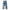 WOVENAURA PIXELATE DENIM PANT