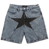 WOVENAURA OLD STAR DENIM SHORT