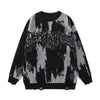 WOVENAURA Oxide Knit Crewneck Sweatshirt
