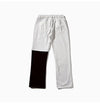 WOVENAURA YIN AND YANG SLIT DENIM PANTS