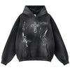 WOVENAURA  VERSITY OVERSIZE HOODIE