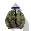 WOVENAURA GHOST SCRIPT BOMBER JACKET