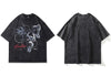WOVENAURA NOCTURNAL EMBRACE OVERSIZE WASHED T-SHIRT