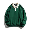 WOVENAURA Posh Polo Sweatshirt