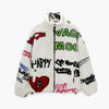 WOVENAURA GRAFFITI STORM POLAR JACKET