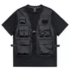 WOVENAURA ARMY VEST OVERSIZE TSHIRT
