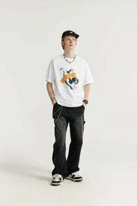 WOVENAURA Puppy Oversize T-shirt