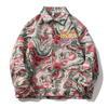 WOVENAURA CHROMATIC FLOW CAMOUFLAGE DENIM JACKET